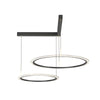 2 3 Circles Rings Three Step Dimming Minimalist Modern Ceiling Light Fixture