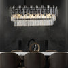 Rectangular Crystal Chandelier Ha091692