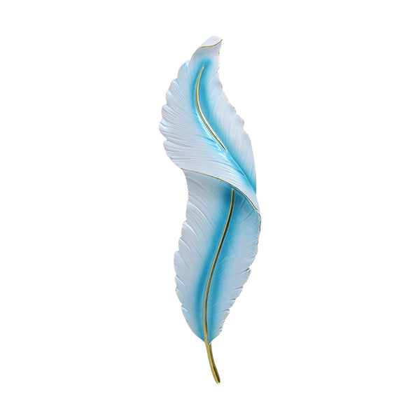 Creative Feather Wall Light Led White Luxury Modern Wall Sconce Lamp Lighting