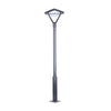 Black Led Solar Lamp Post And Pole Street Lights