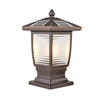 Retro Modern Solar Fence Post Light Ha092357