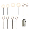 10Pcs Solar Dandelion Garden Lights Outdoor Pathway Light For Yard