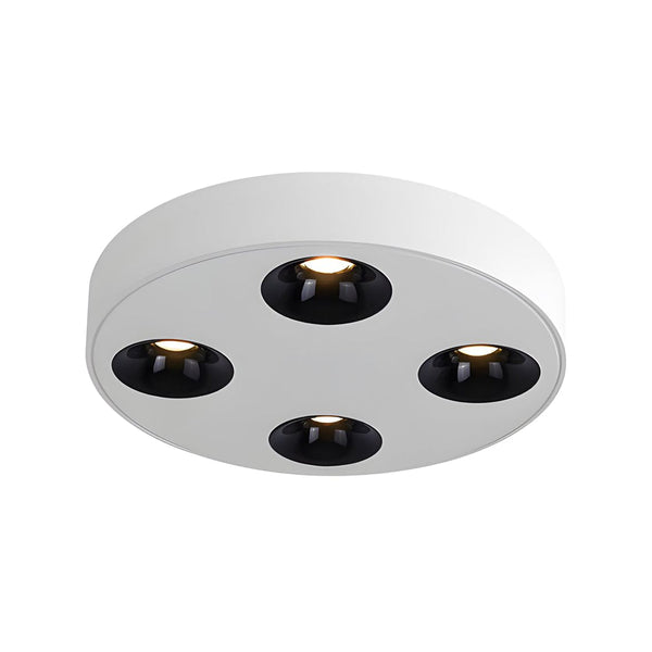 9 1 Inch Peg 4 Light Led Flush Mount Ceiling Light For Bathroom
