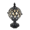 Round Ball Outdoor Fence Post Light Ha080211