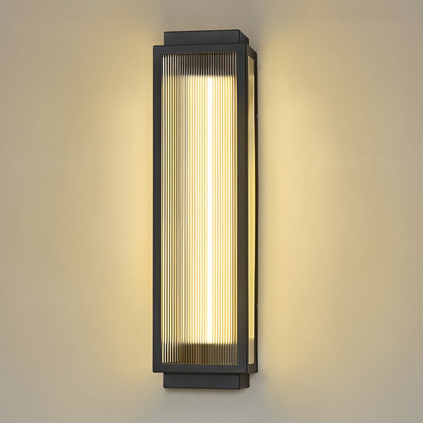Rectangular Led Modern Outdoor Wall Light Ha084818