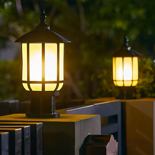 Ip55 Outdoor Fence Post Light Ha091136