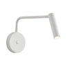 Black White Tube Led Swing Arm Wall Light Adjustable Wall Mounted Spotlight Bedroom Sconce Lamp