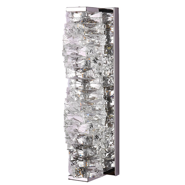 Creative Crystal Three Color Light Led Modern Wall Sconce Lighting Wall Lamp