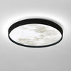 Creative Moon Modern Flush Mount Lighting Li002176