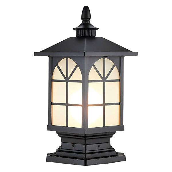 Retro Outdoor Fence Post Lights Ha076240
