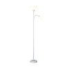 67 Inch Modern Torchiere Uplight Floor Lamp With Adjustable Sidelight