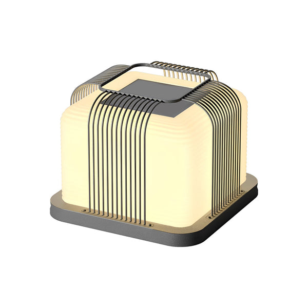 Square Solar Fence Post Light Ha093255