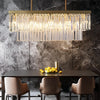Rectangular Crystal Chandelier Ha087444