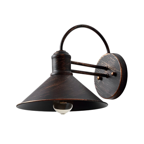 Conical Industrial Style Outdoor Wall Lamp Ha076375