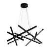 8 Light Modern Led Sputnik Chandelier Stylish Island Lighting For Kitchen Dining Room