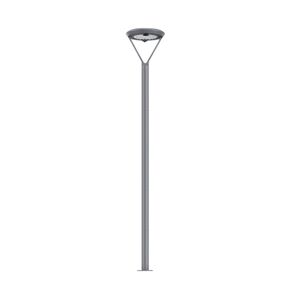 Solar Outdoor Post Garden Pole Light With Dual Motion Sensor