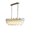 Glass Led French Style Chandelier Ha093728