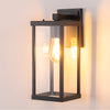 Rectangular Glass Outdoor Wall Lamp Li002063