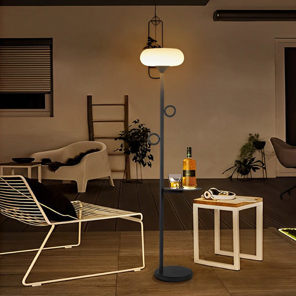 Remote Control Led Outdoor Rod Floor Accent Lamp