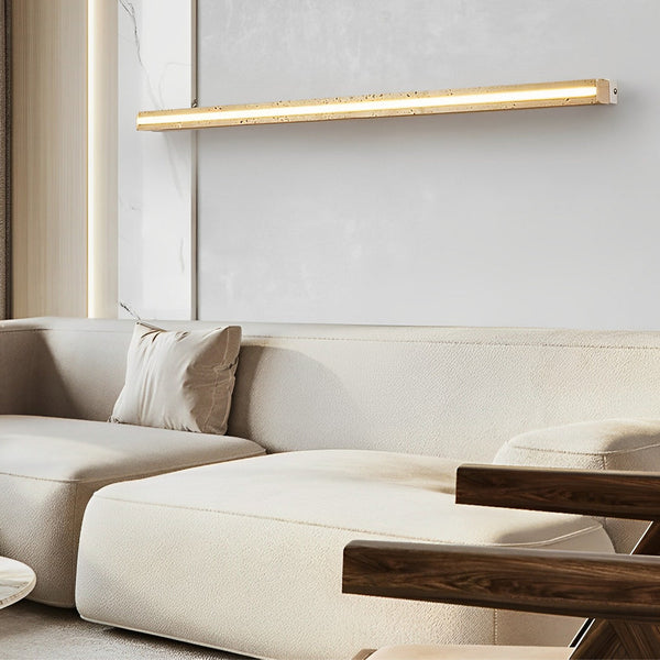 Strip Yellow Japanese Style Wall Lamp Ha098902