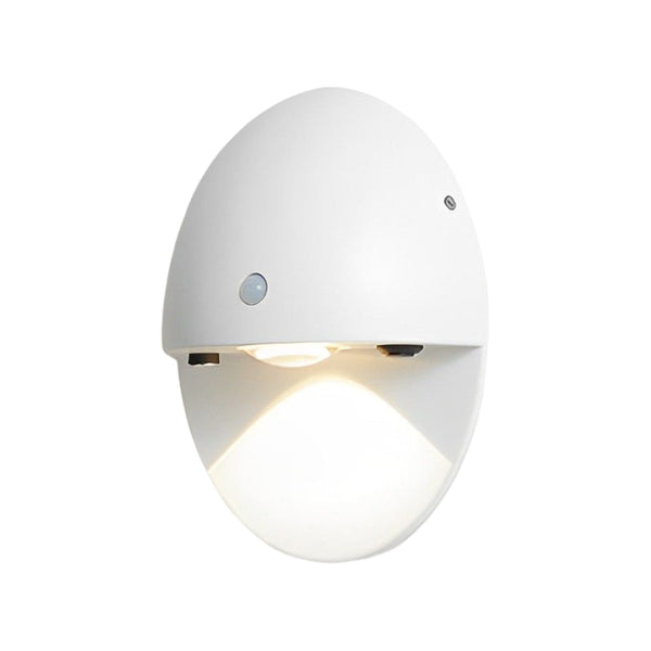 Oval Shape Usb Rechargeable Wall Lamp Ha082560