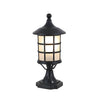 Round Cage Solar Fence Post Light Ha092390
