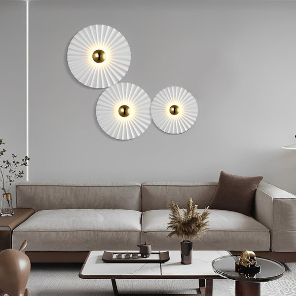 Lotus Leaf Wall Lights Fixture Ha098865