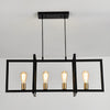 Rectangular Frame Design Pendant Lights Li002265