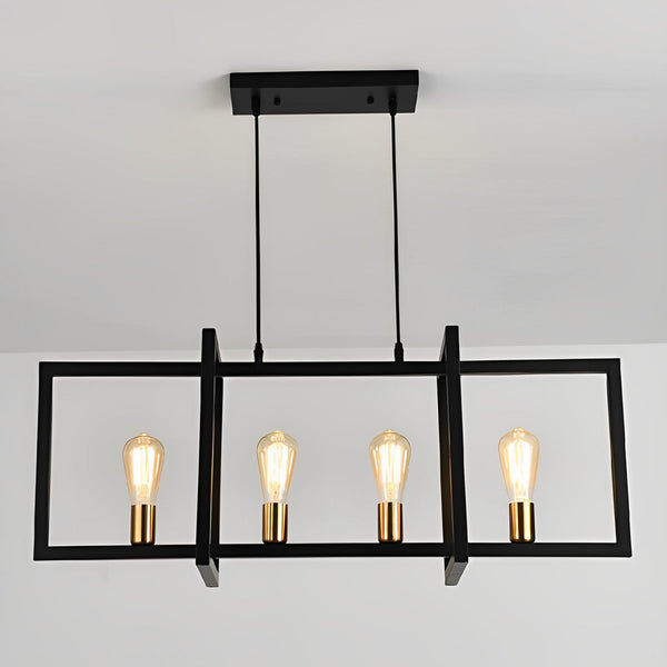Rectangular Frame Design Pendant Lights Li002265