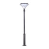 1 Light Black Outdoor Led Solar Lamp Post And Pole Street Light