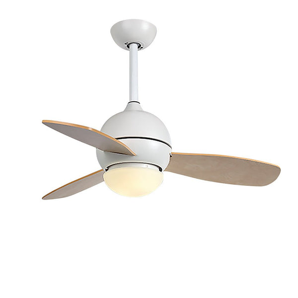 36 Inches Nordic Minimalist Led Remote Control Ceiling Fan Light For Living Room Dining Room
