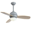 36 Inches Nordic Minimalist Led Remote Control Ceiling Fan Light For Living Room Dining Room
