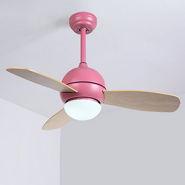 36 Inches Nordic Minimalist Led Remote Control Ceiling Fan Light For Living Room Dining Room