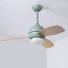36 Inches Nordic Minimalist Led Remote Control Ceiling Fan Light For Living Room Dining Room