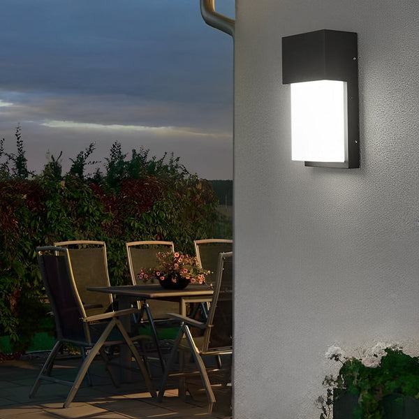 Rectangular Outdoor Wall Light Ha092010