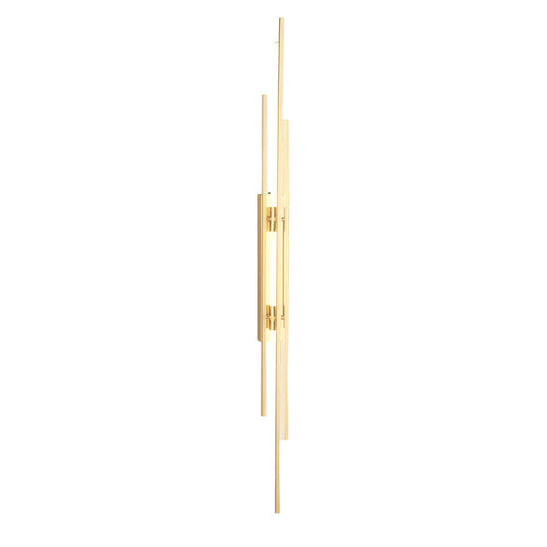 Long Strips Grille Iron Acrylic Simple Modern Led Wall Light Fixture