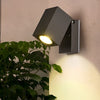Square Adjustable Waterproof Motion Sensor Led Sconces Indoor Outdoor Wall Lamp Spot Lights