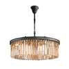 Round Metal Crystal Chandelier Ha084687