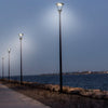 21 Inch Black Post Top Led Light Fixture