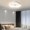 20 Modern Round Bladeless Ceiling Fan With Dimmable Led Light