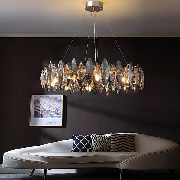 Round Led Decor Chandelier Light Ha084771