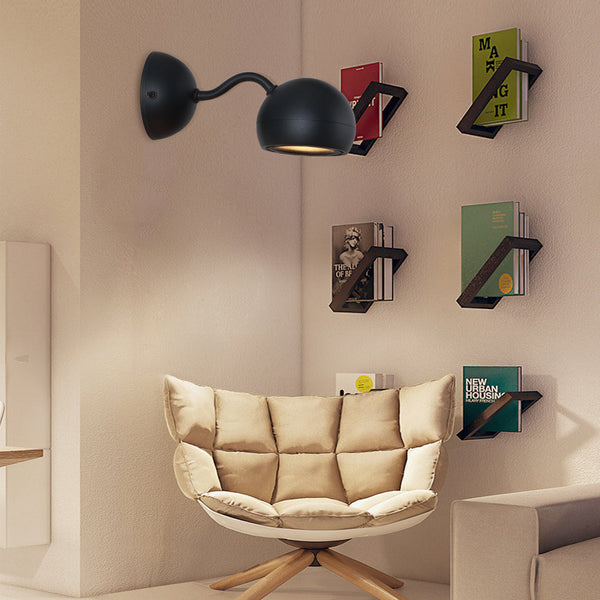 Round Adjustable Reading Wall Lamp Ha078285