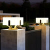 Square Ip65 Waterproof Solar Fence Lights Ha091118