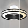 Nordic Minimalist Household Stepless Dimming Integrated Ceiling Fan Lamp