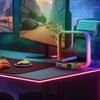 3 In 1 Touch Bedside Led Table Lamp With Wireless Charger And Timing