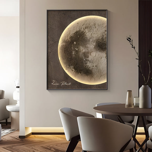 Moon Electric Meter Box Decorative Painting