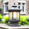 Vintage Waterproof Solar Fence Post Light Ha083051