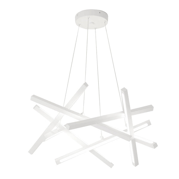 8 Light Modern Led Sputnik Chandelier Stylish Island Lighting For Kitchen Dining Room