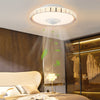 19 69 Bladeless Led Indoor Smart Ceiling Fan With Light And Remote Control