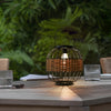 Cage Shape Outdoor Solar Lantern Ha082027